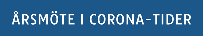 Årsmöte i Corona-tider